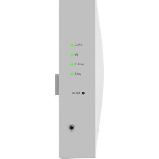NETGEAR WAX610W 1800 Mbit/s Blanc Connexion Ethernet, supportant l'alimentation via ce port (PoE)