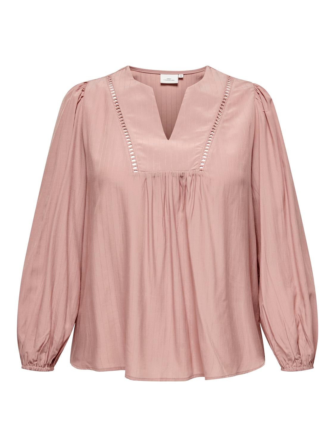 CARMYRNA Top Silver Pink