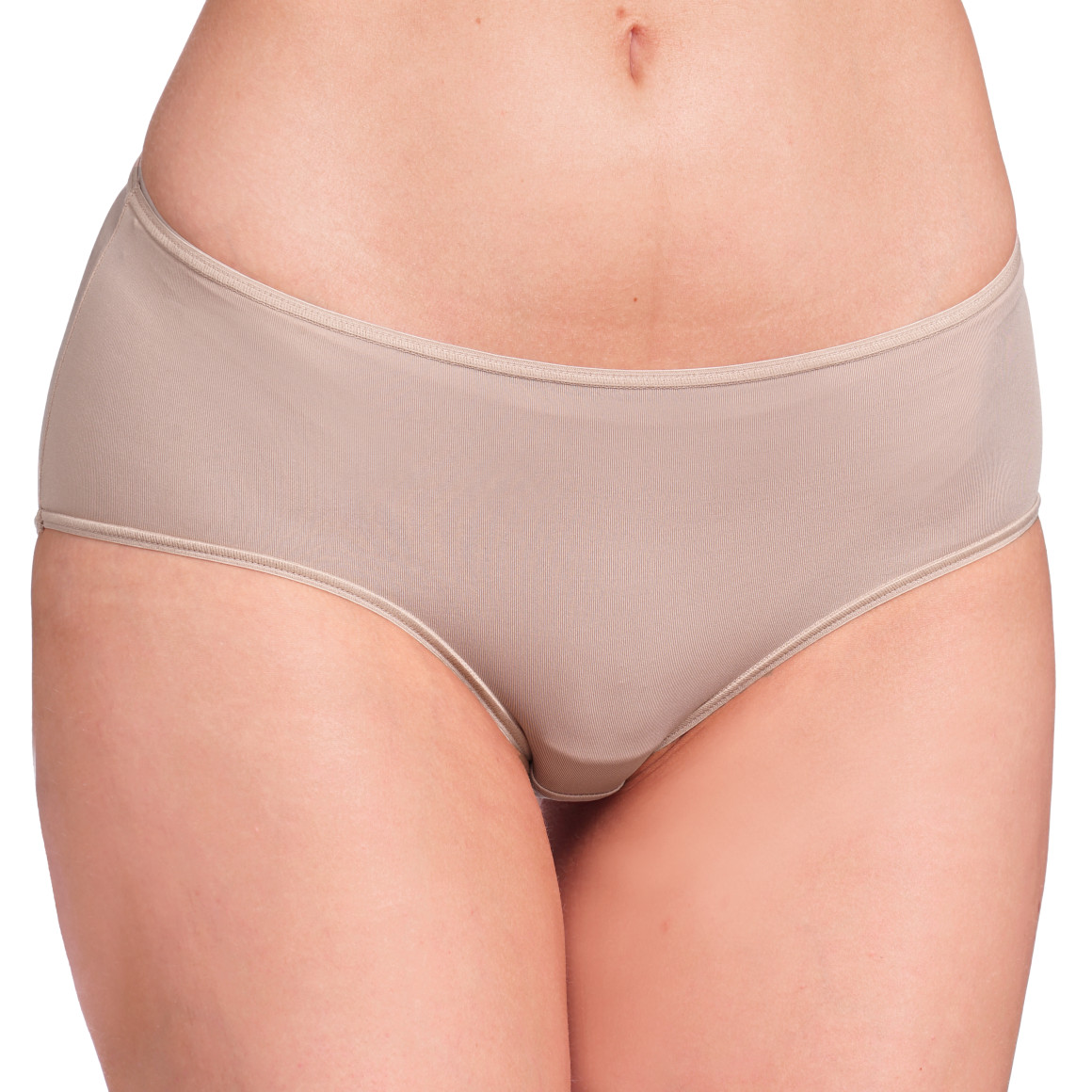 Gina Benotti 2 Damen Pantys aus Mikrofaser beige