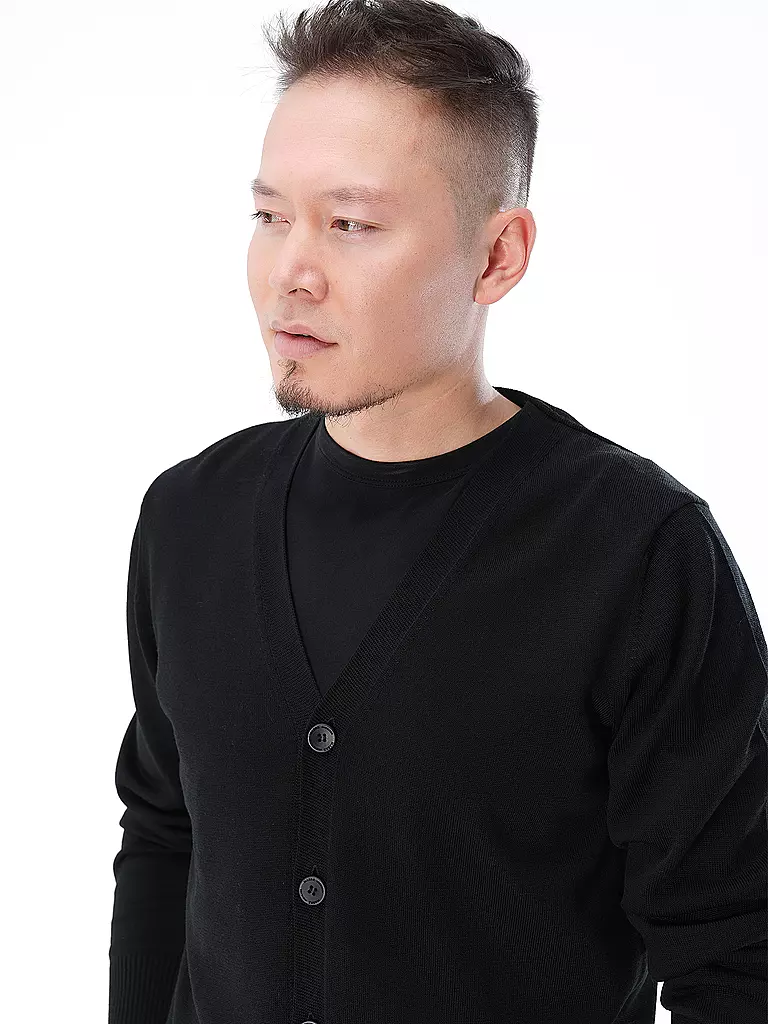 MAERZ Cardigan schwarz