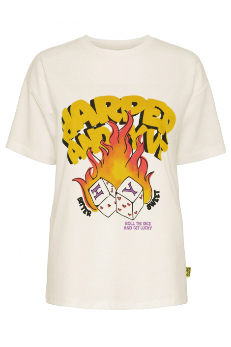 Harper & Yve ecru dames t-shirt