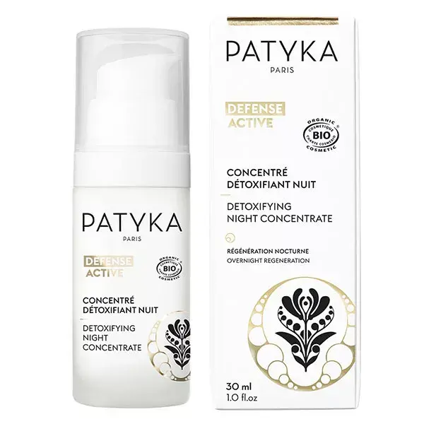 Patyka Active Defense Concentrado Noturno Detoxificante Orgânico 30ml