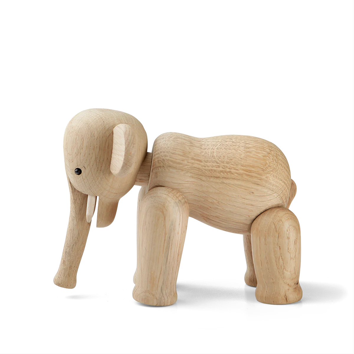 Kay Bojesen  Mini Elefantubehandlet eg - H: 9,5 cm.