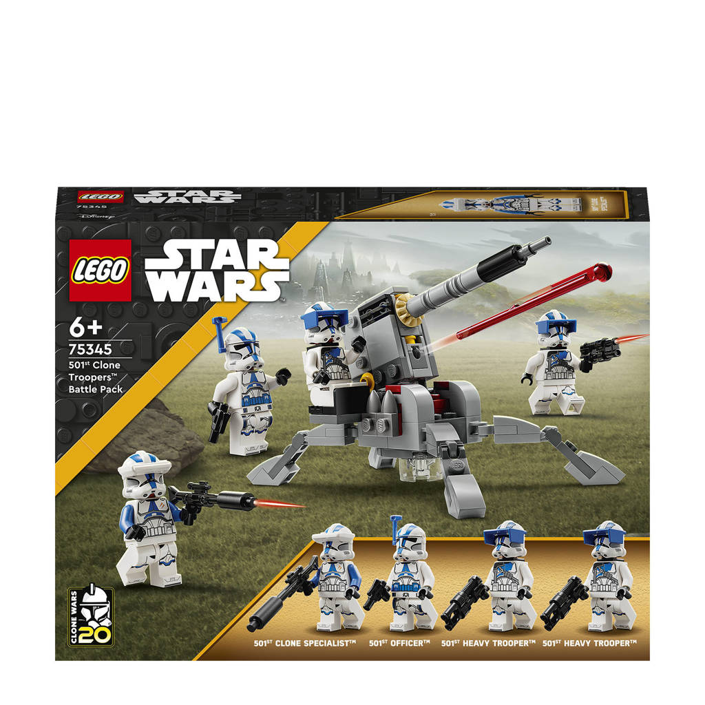 Top501st Clone Troopers Battle Pack Bouwbaar Speelgoed met Minifiguren 75345