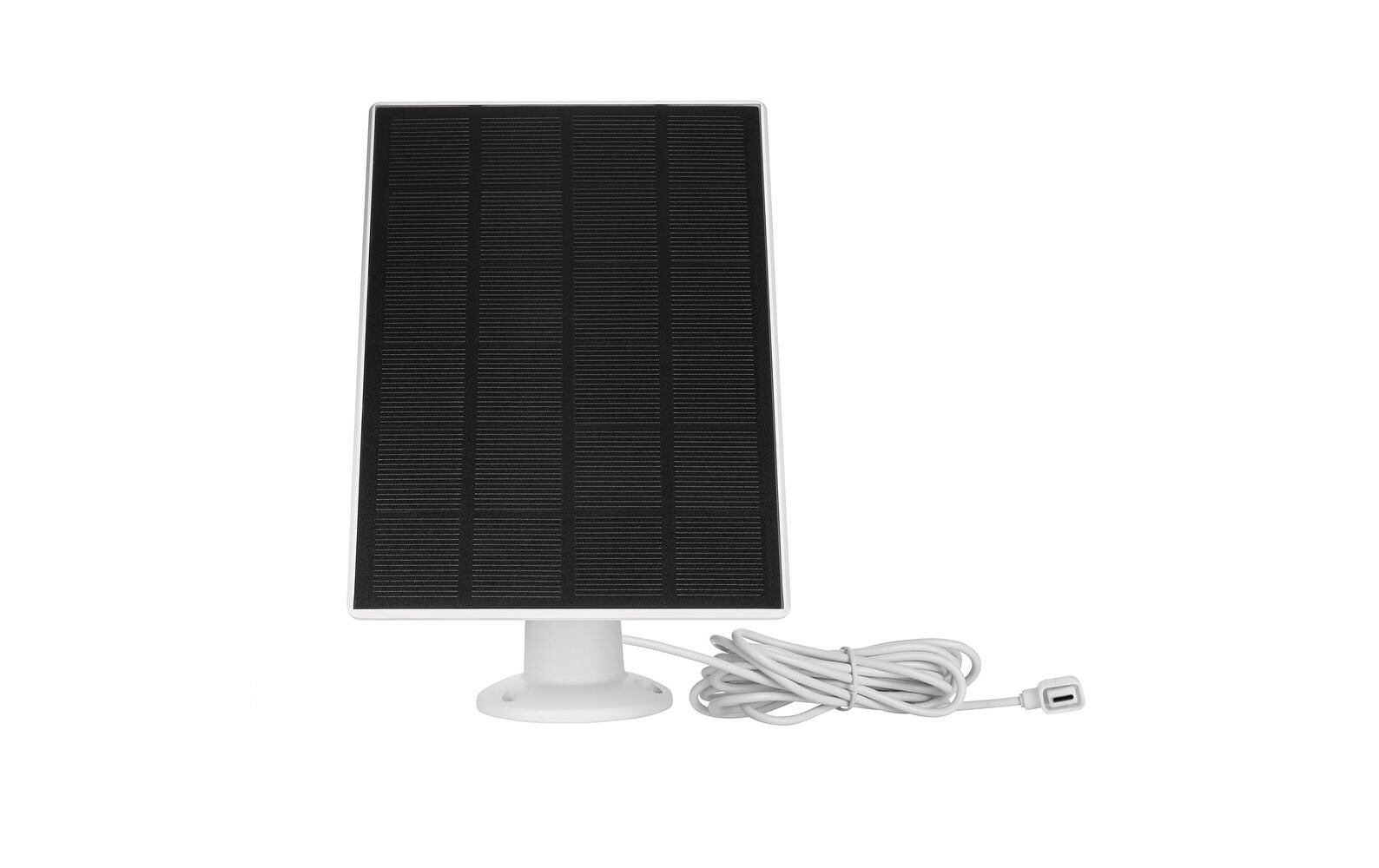 Solarpanel PPIC91600 für Akku-Kamera ProFür eine längere Laufzeit der ABUS Akku-Kamera Pro, ohne manuelles Nachladen