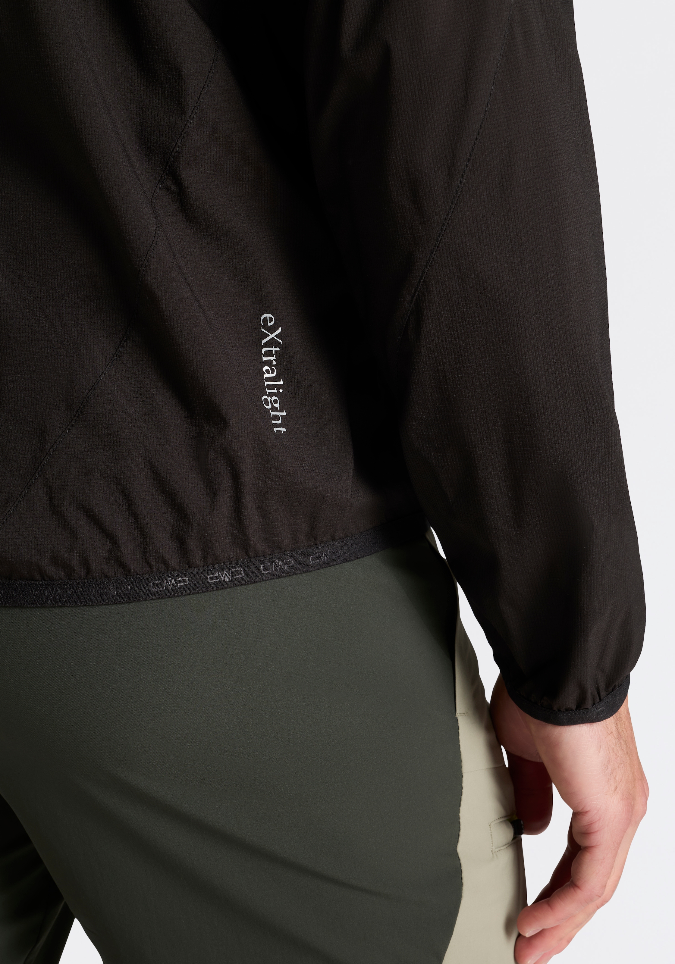 CMP Windbreaker aus ultraleichtem Ripstop-Gewebe, atmungsaktiv, komprimierbar