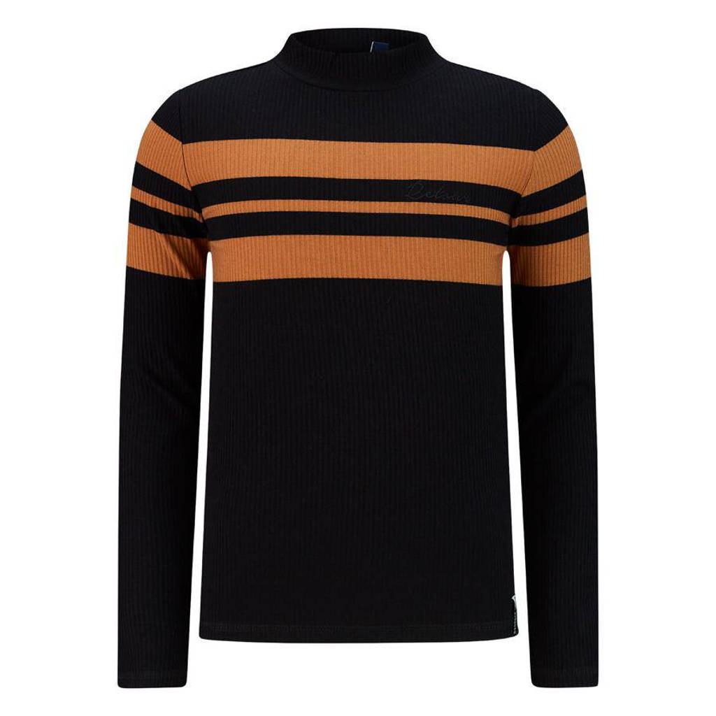 Retour Jeans longsleeve Abadou zwart/karamel