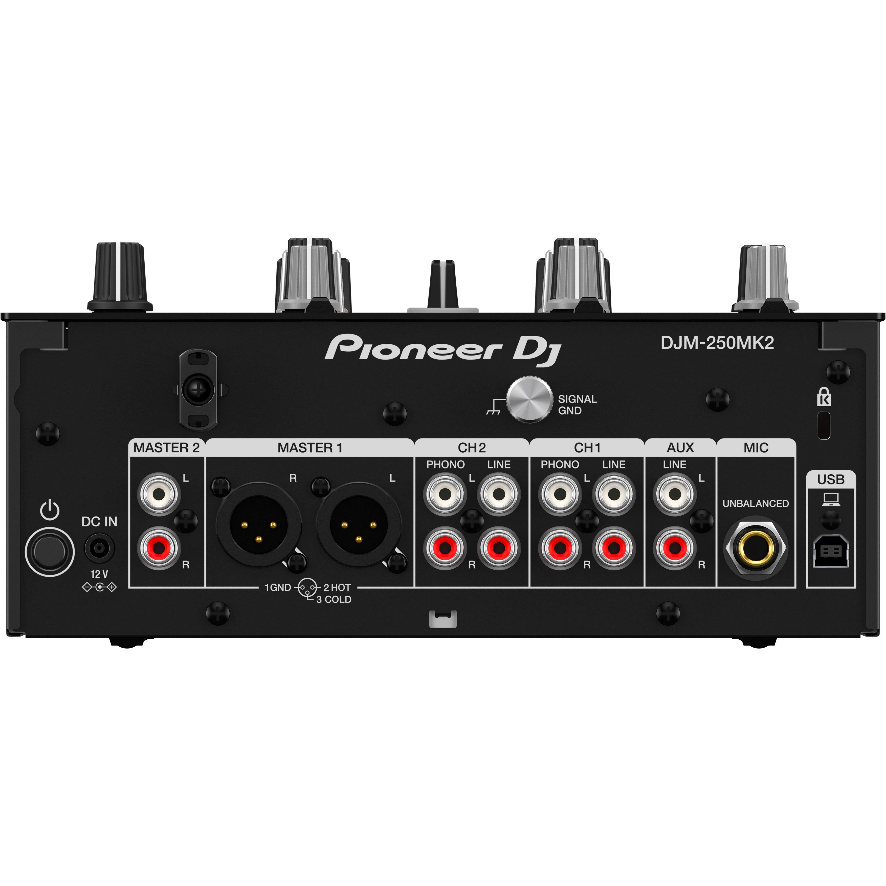 Pioneer DJ DJ-set met PLX-500 draaitafels en DJM-250MK2 mixer
