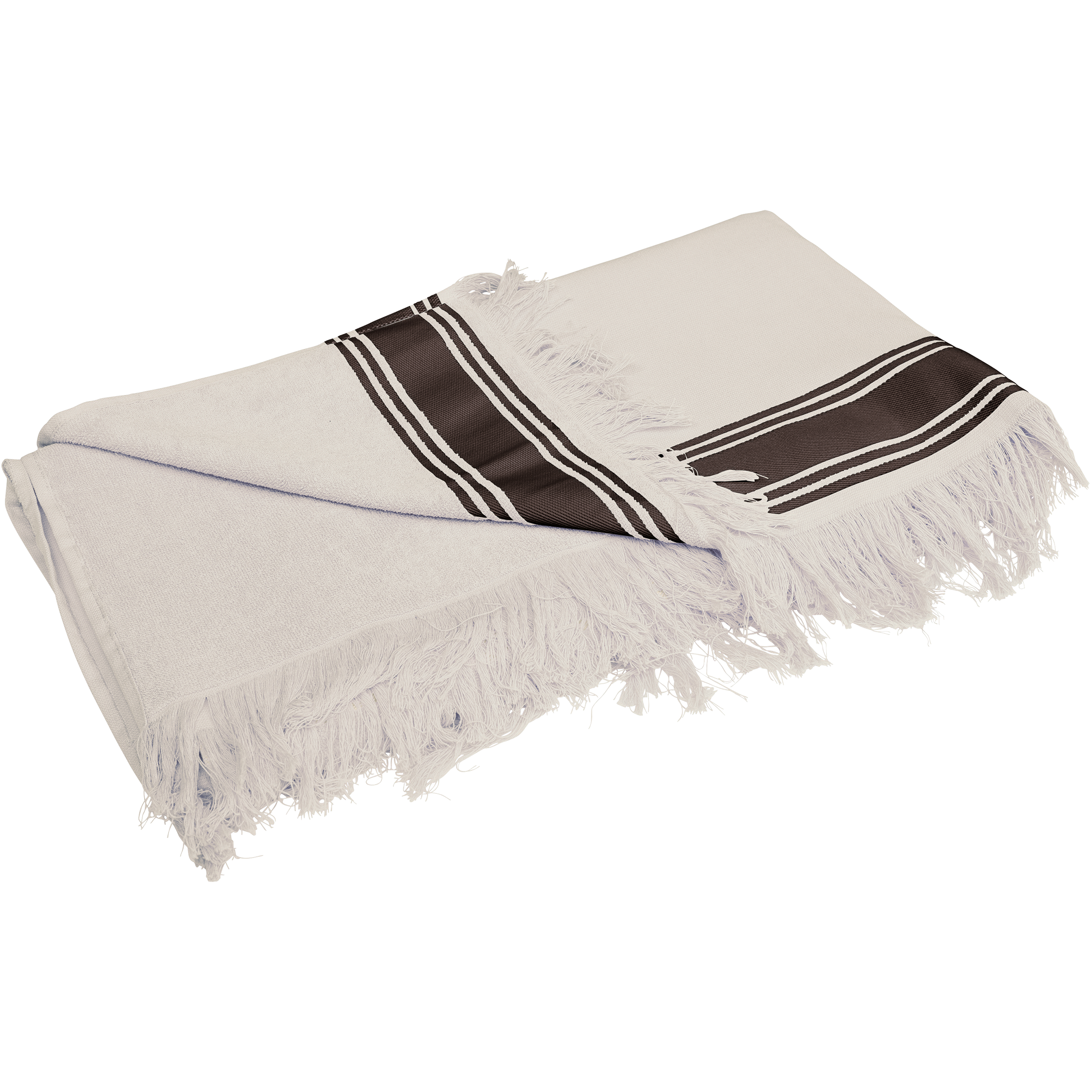 Kariban K128 - Serviette Fouta en Coton avec Franges Élégantes