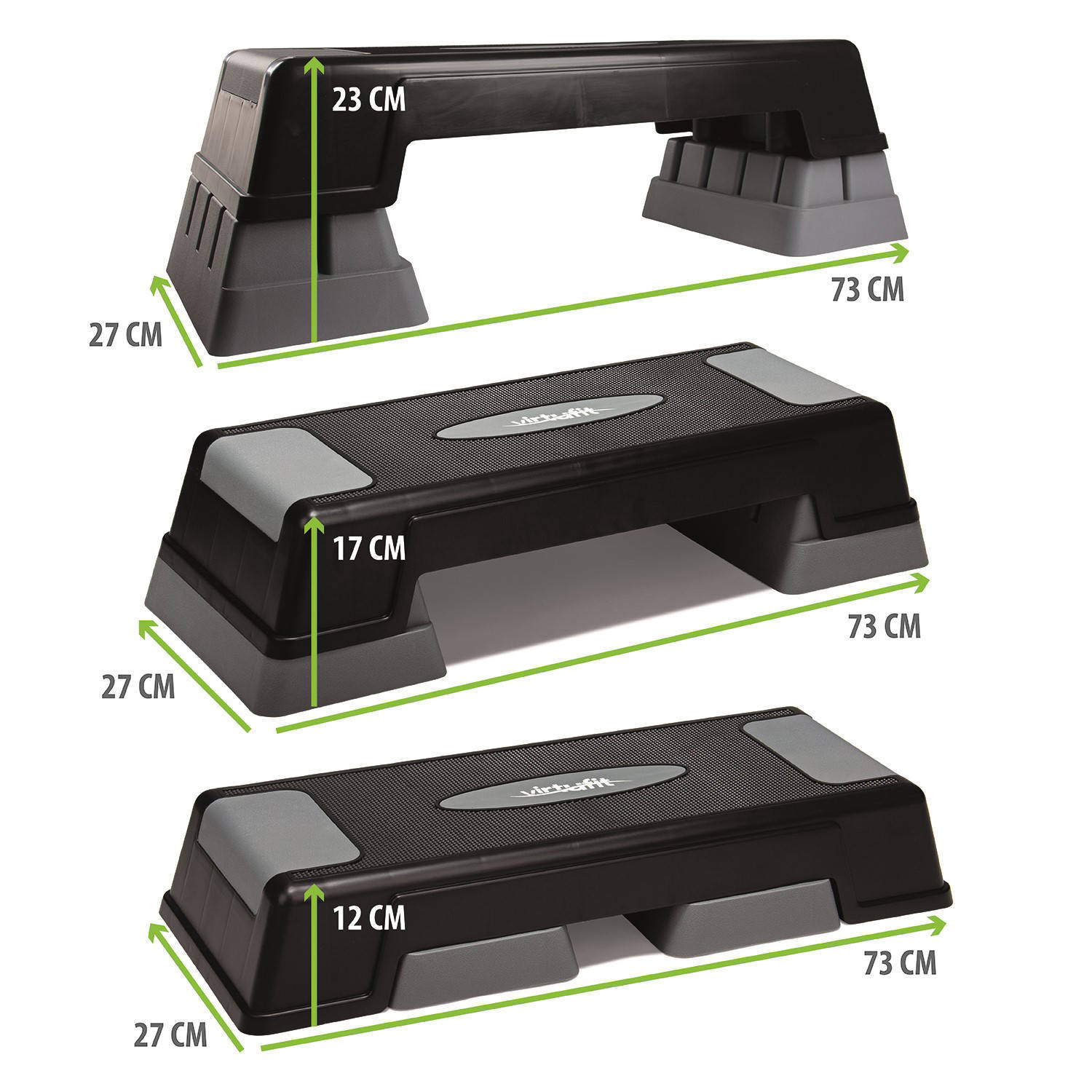 Virtufit verstelbare aerobic stepper