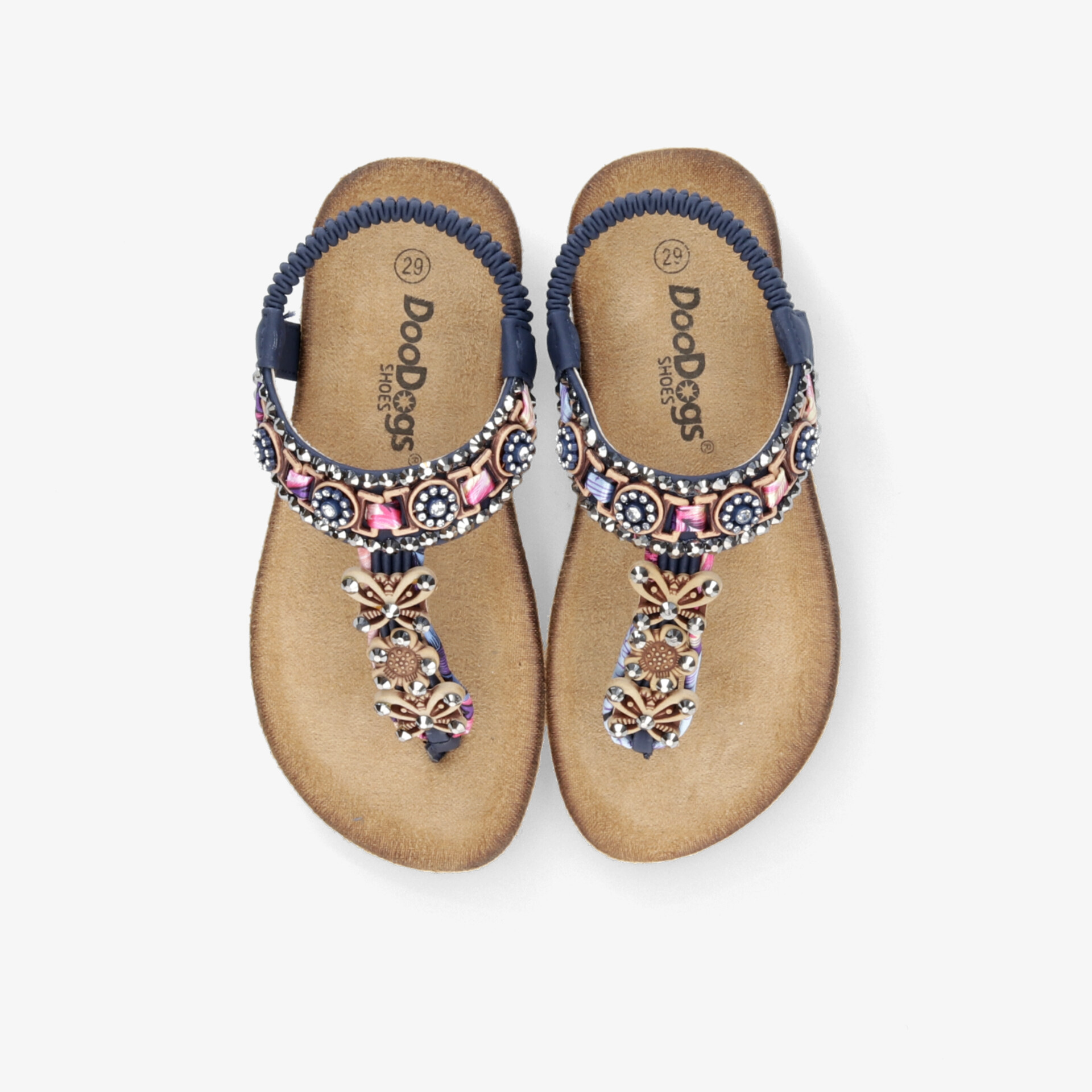 DooDogs Kinder Sandalen blau