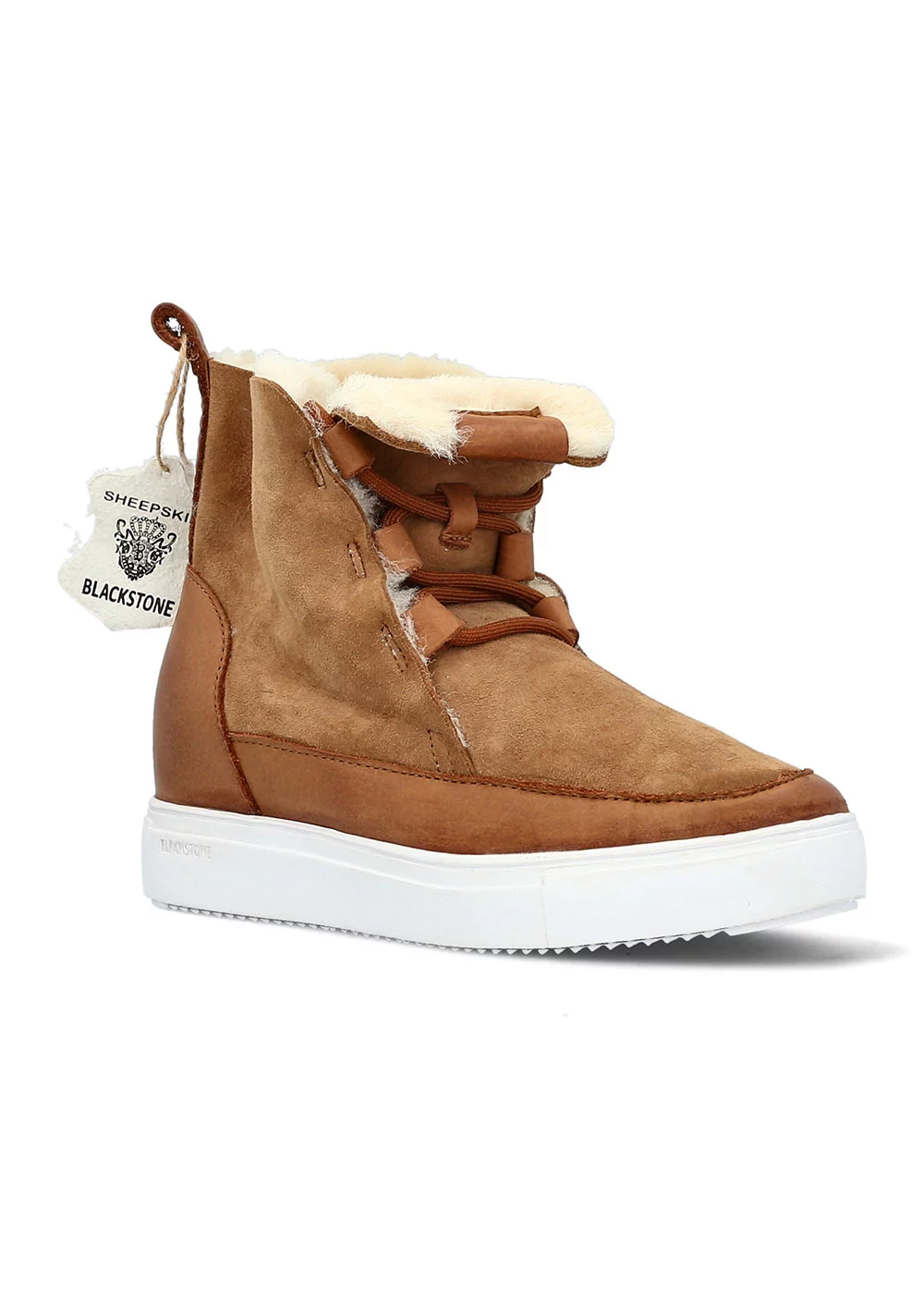 SNEAKER KALLIK YL56 SHEARLING RUST