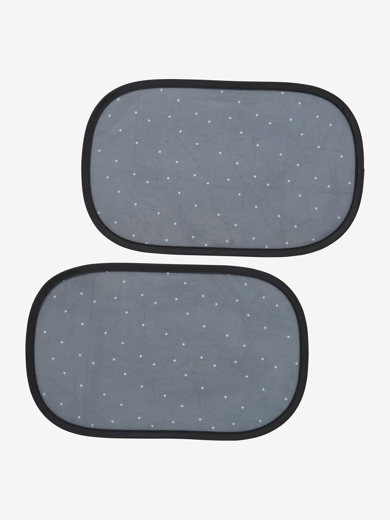 Conjunto de 2 guarda-sóis lisos cinza claro