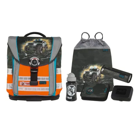 McNeill Ergo Light Compact DIN Schulranzenset 6-teilig Dakar
