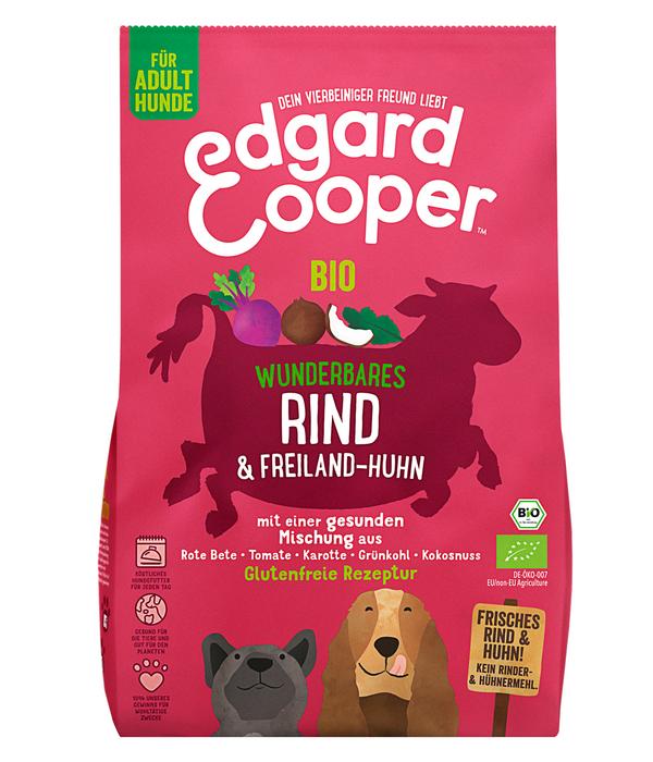 Edgard & Cooper Trockenfutter für Hunde, Bio,