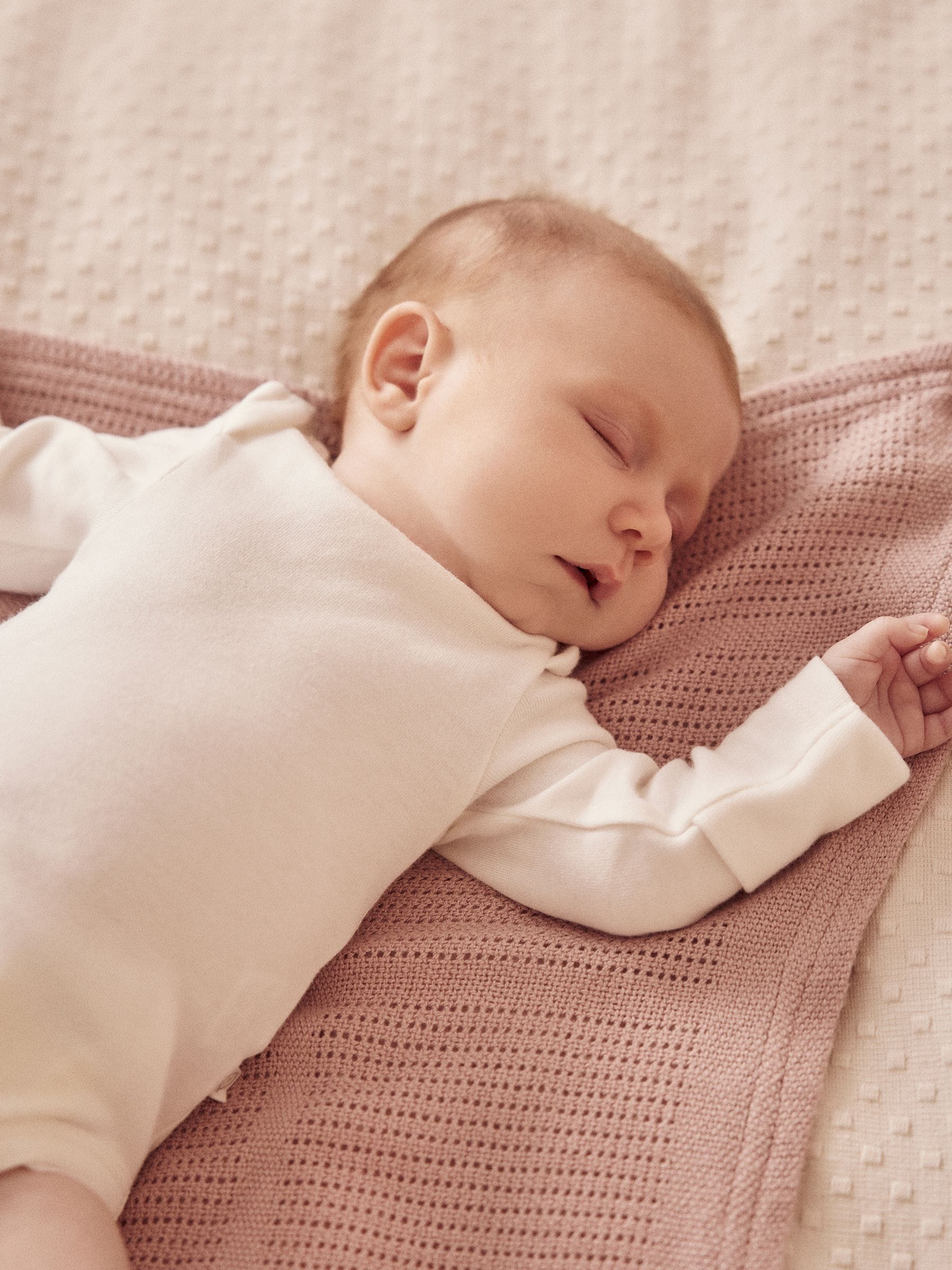 Wit - MORI Lange Mouw Envelope Hals Bodysuit