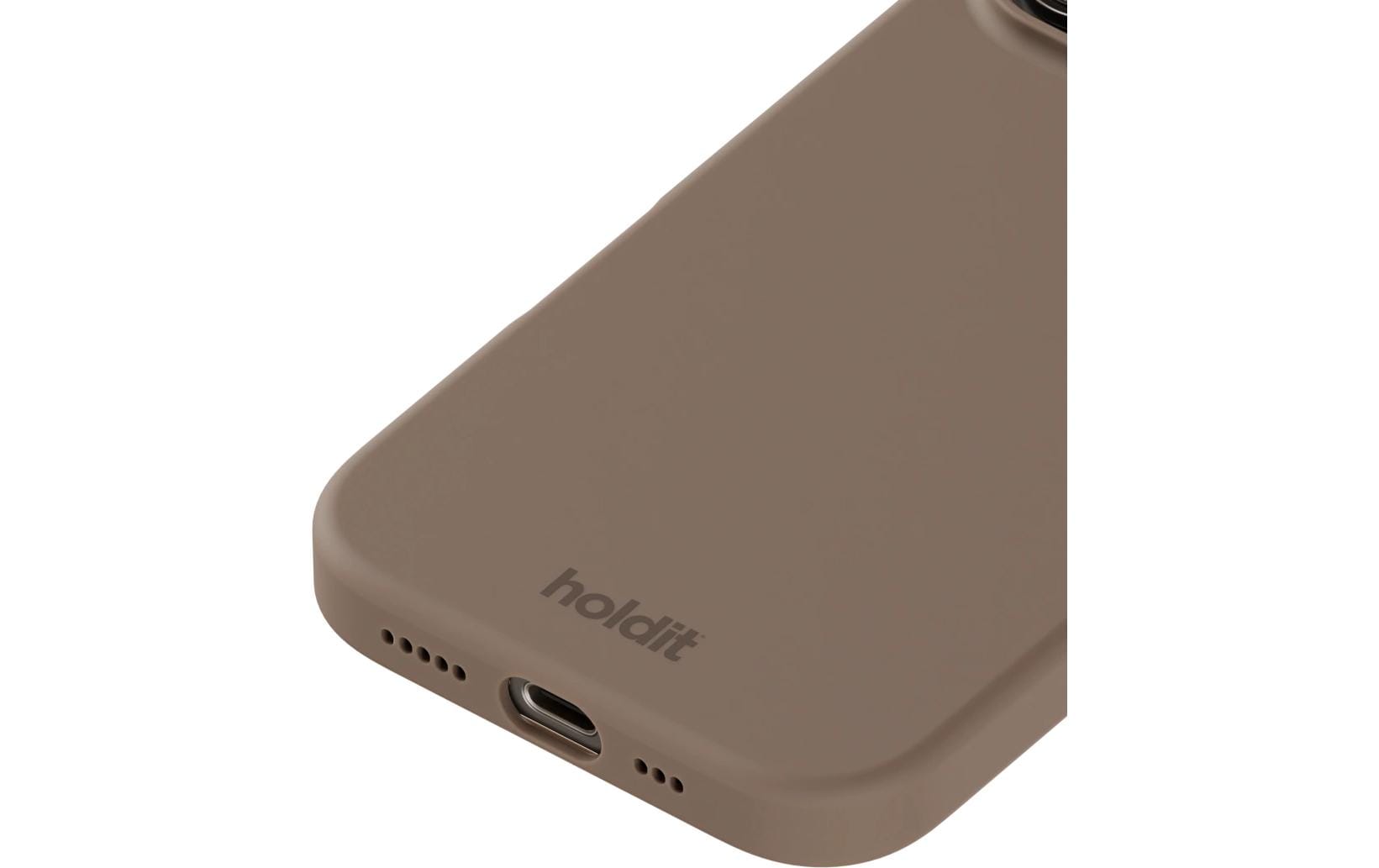 Back Cover Silicone iPhone 16 Pro Max BraunSchutzhülle für das Apple iPhone 16 Pro Max