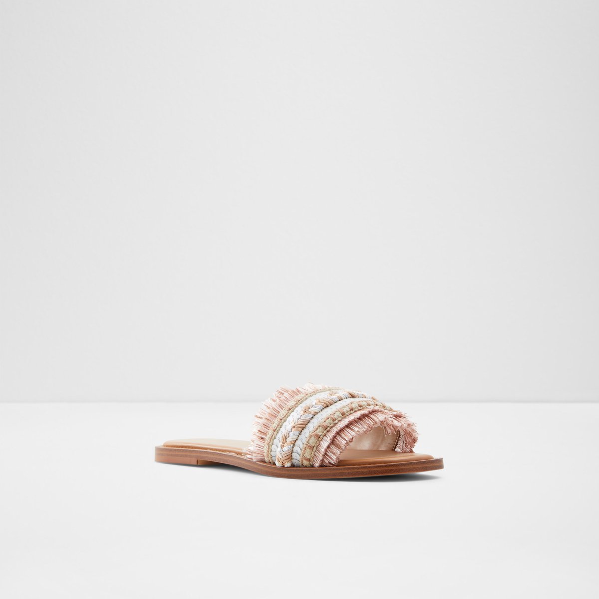Rockyy Light Pink Women Flat Sandals
