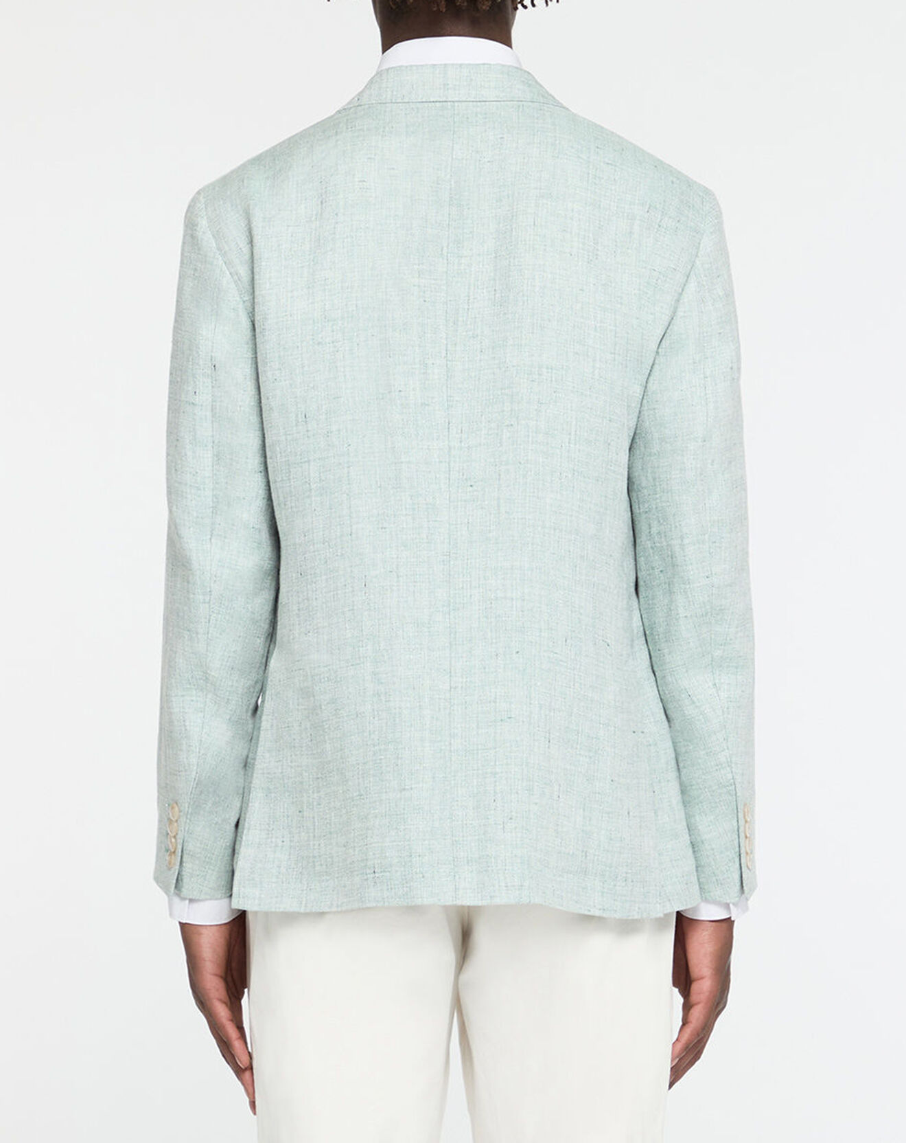 Hackett London Blazer 100% Lin vert clair