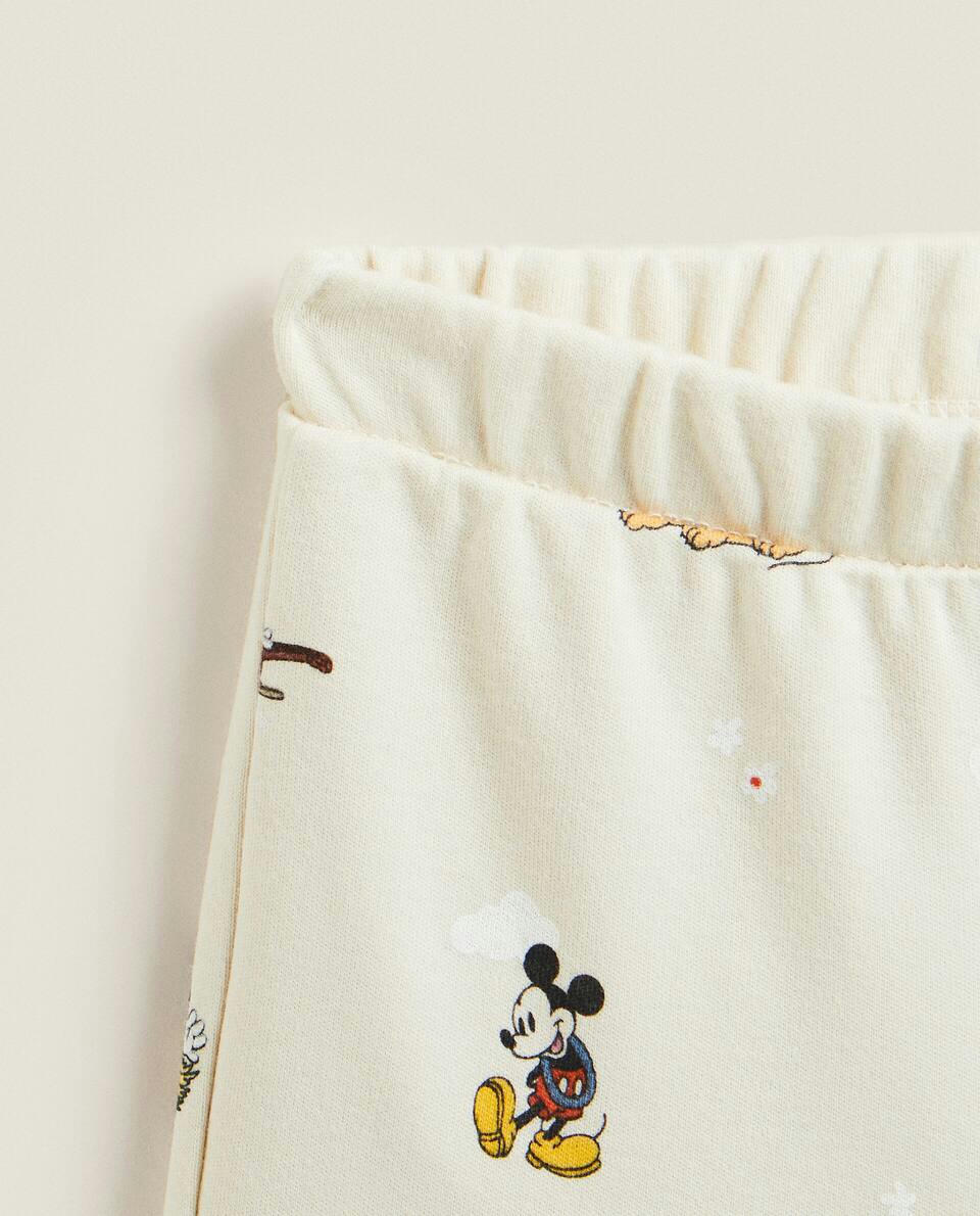 Conjunto de pijama curto infantil do Mickey Mouse da Disney
