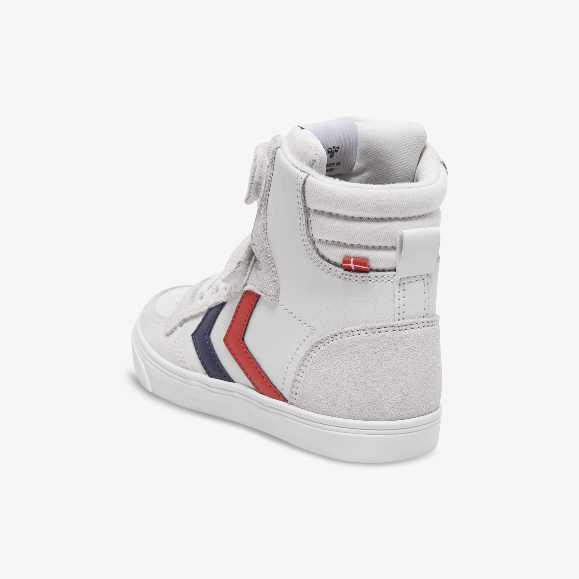 hummel Slimmer Stadil Kinder Sneaker High weiß