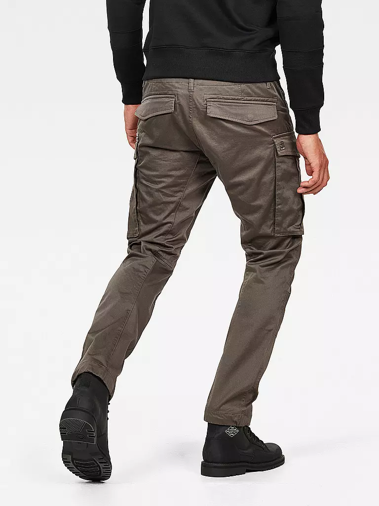 G-STAR RAW Cargohose Tapered Fit ROVIC 3D grau