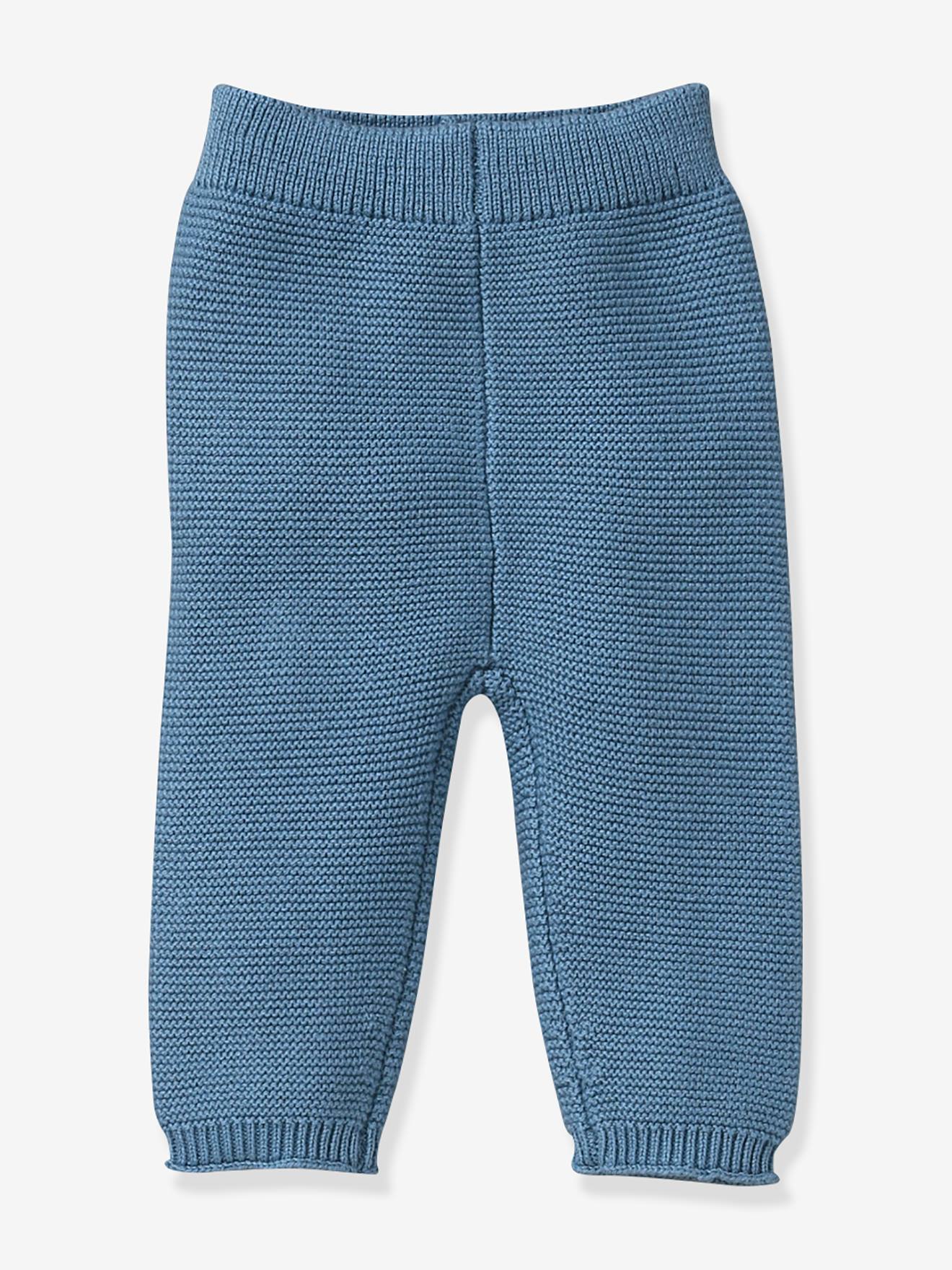 Leggings de bebê em algodão orgânico e lã