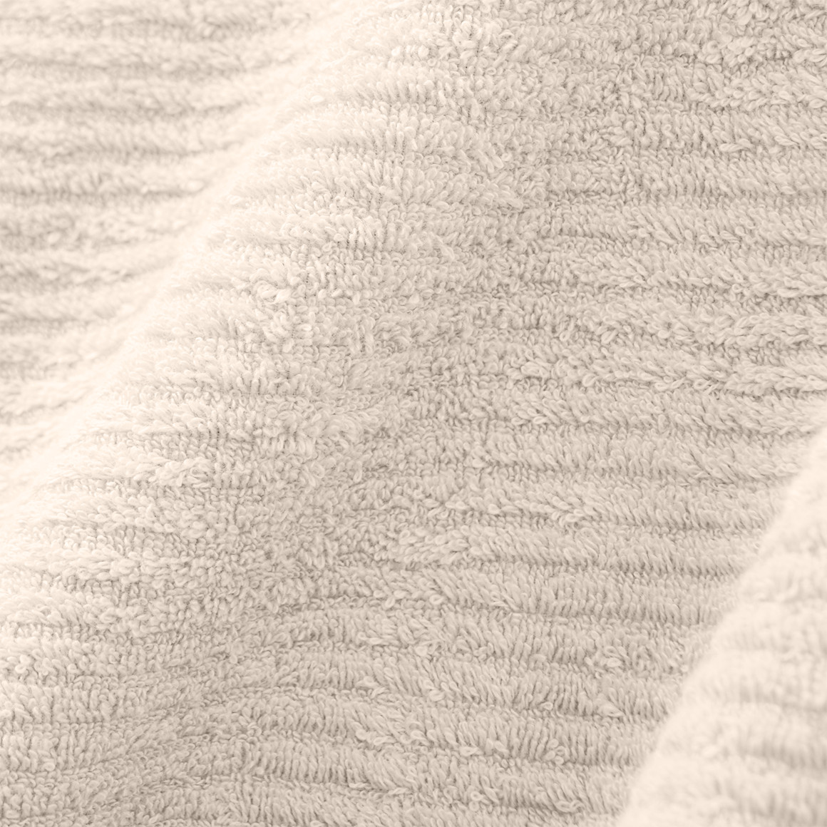 My Home Handtuch mit Rippstruktur hellbeige
