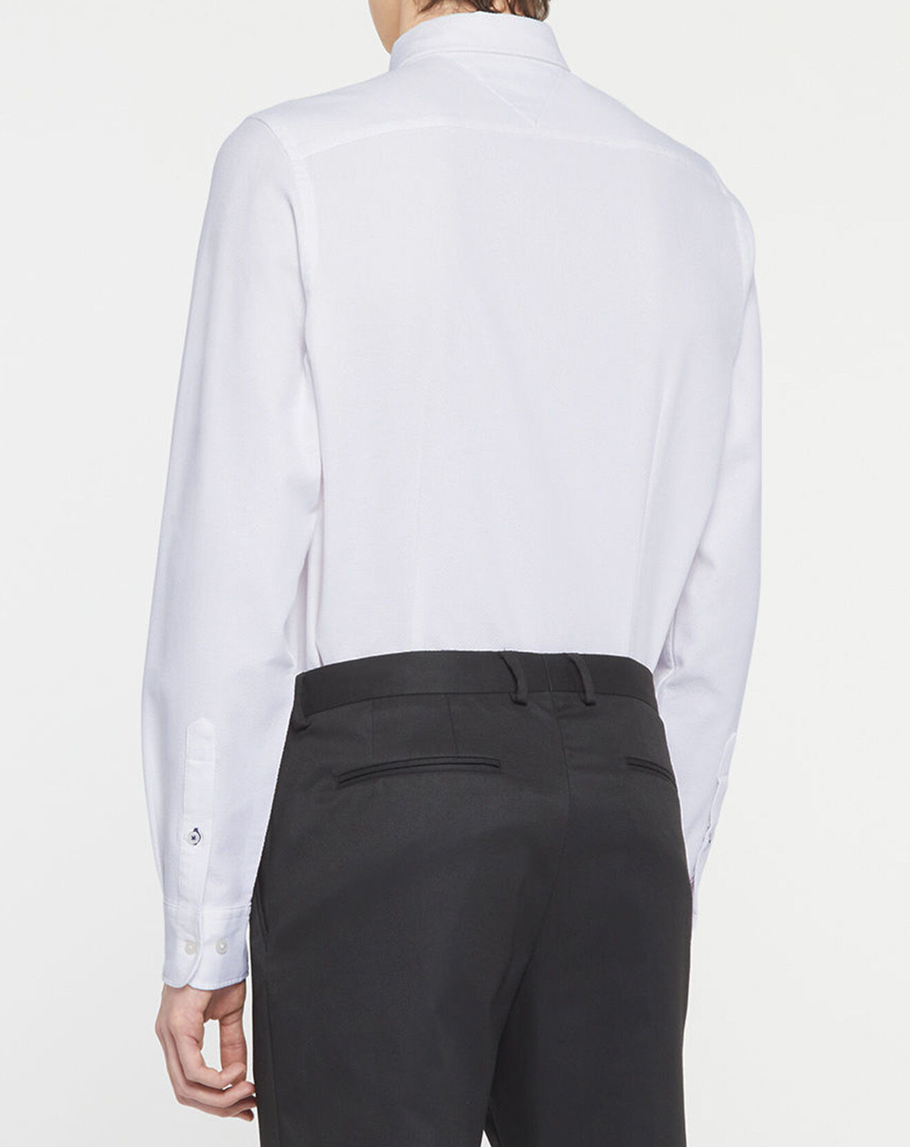 Tommy Hilfiger Chemise slim Amurée Thflex blanche