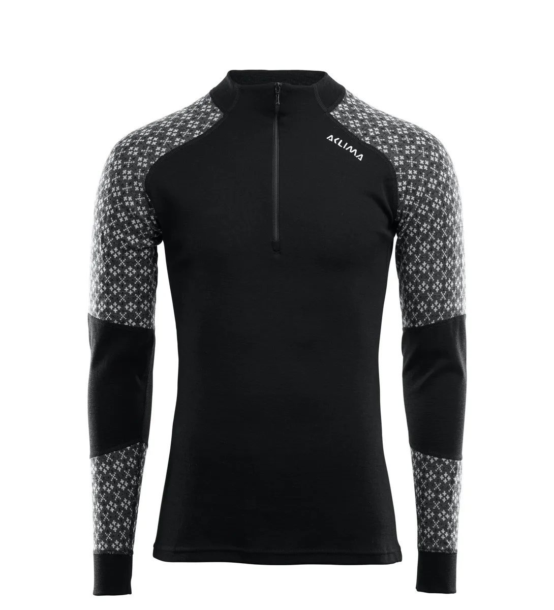 Aclima DesignWool Glitre Mock Neck Man Alm