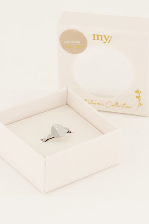 Birth Flower ring
