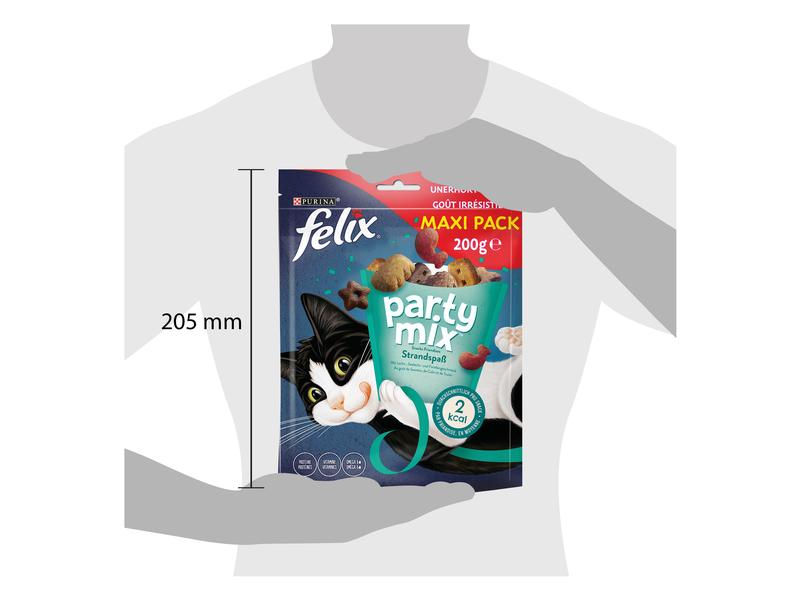 Felix Katzen-Snack Party Mix Strandspass, 200 g Snack für Katzen