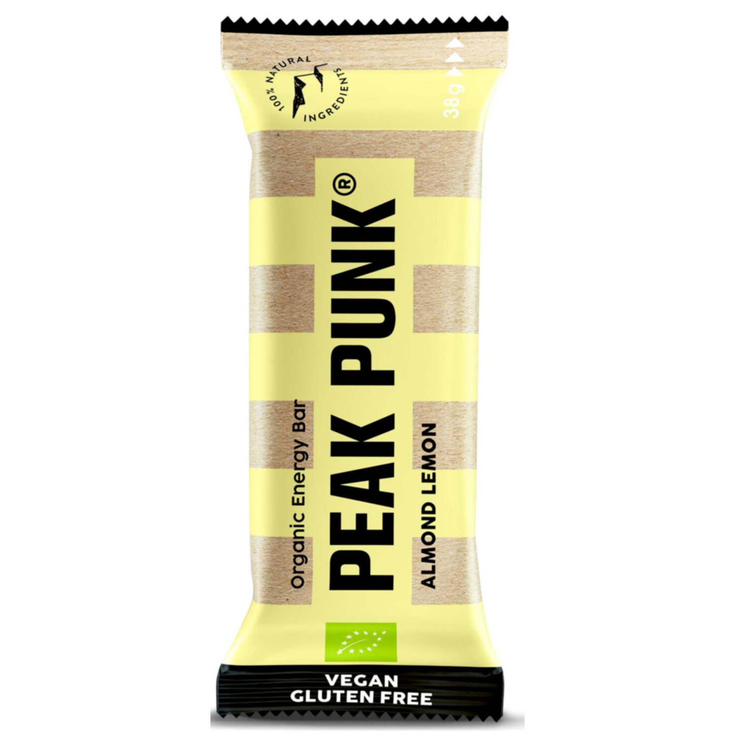 PEAK PUNK® Bio Energy Bar - Almond & Lemon