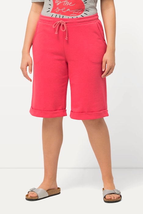 Sweatshorts Mary, weites, gerades Bein, Elastikbund