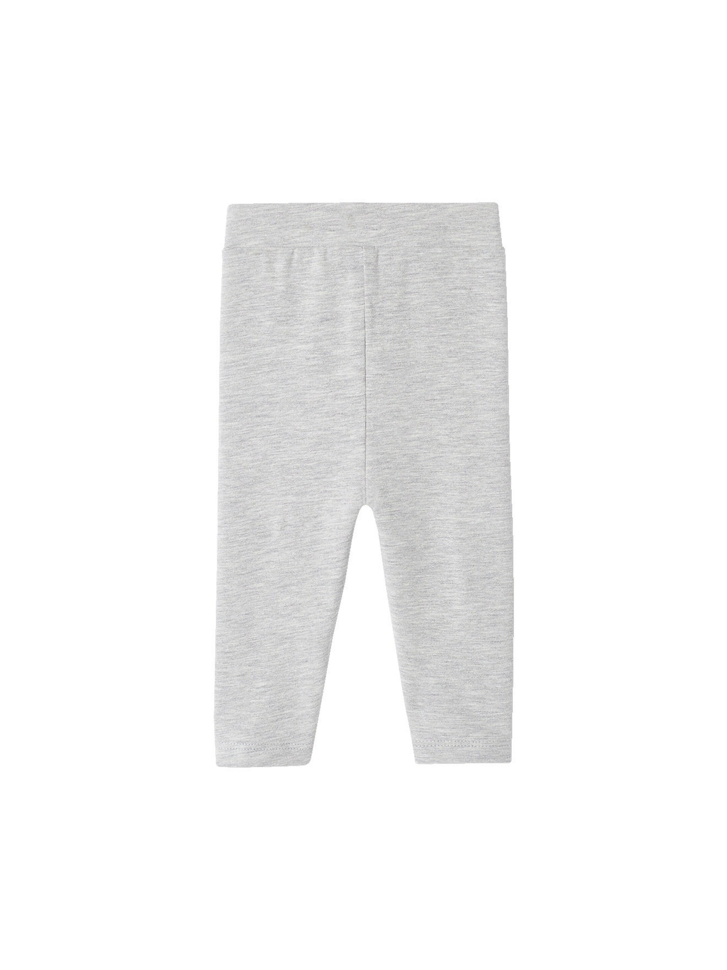 Vertbaudet Baby Leggings, Bio-Baumwolle grau meliert