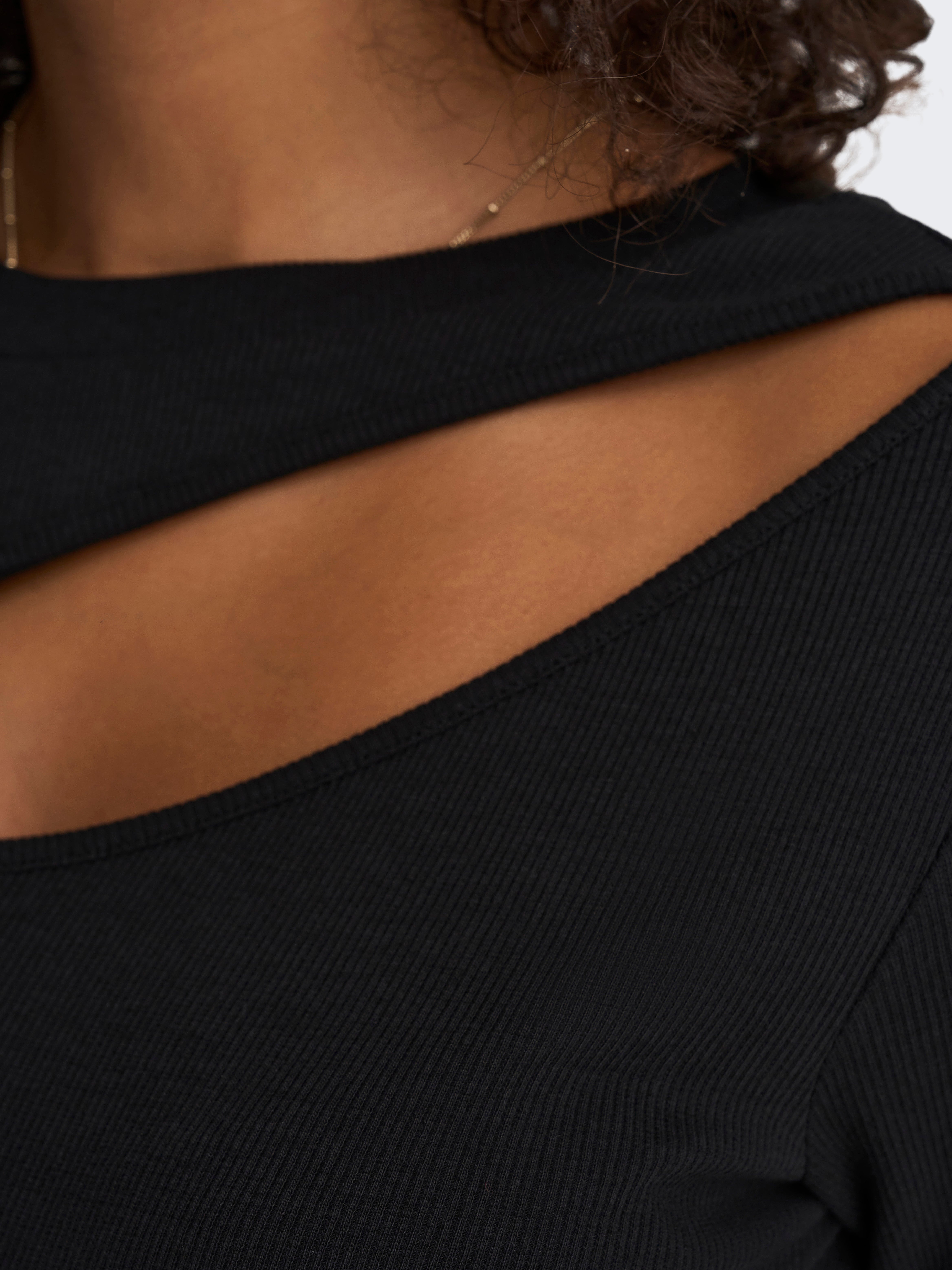 OLMNUSSA Kurzes Kleid Black