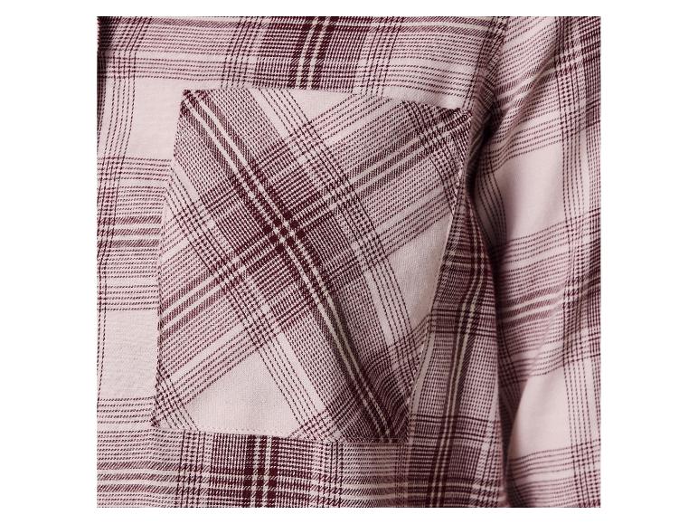 Flanellen dames blouse
