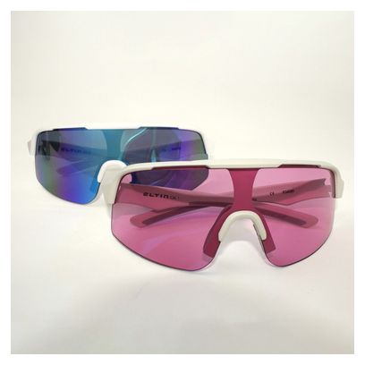 Lunettes Eltin Forest Gris mat et Corail