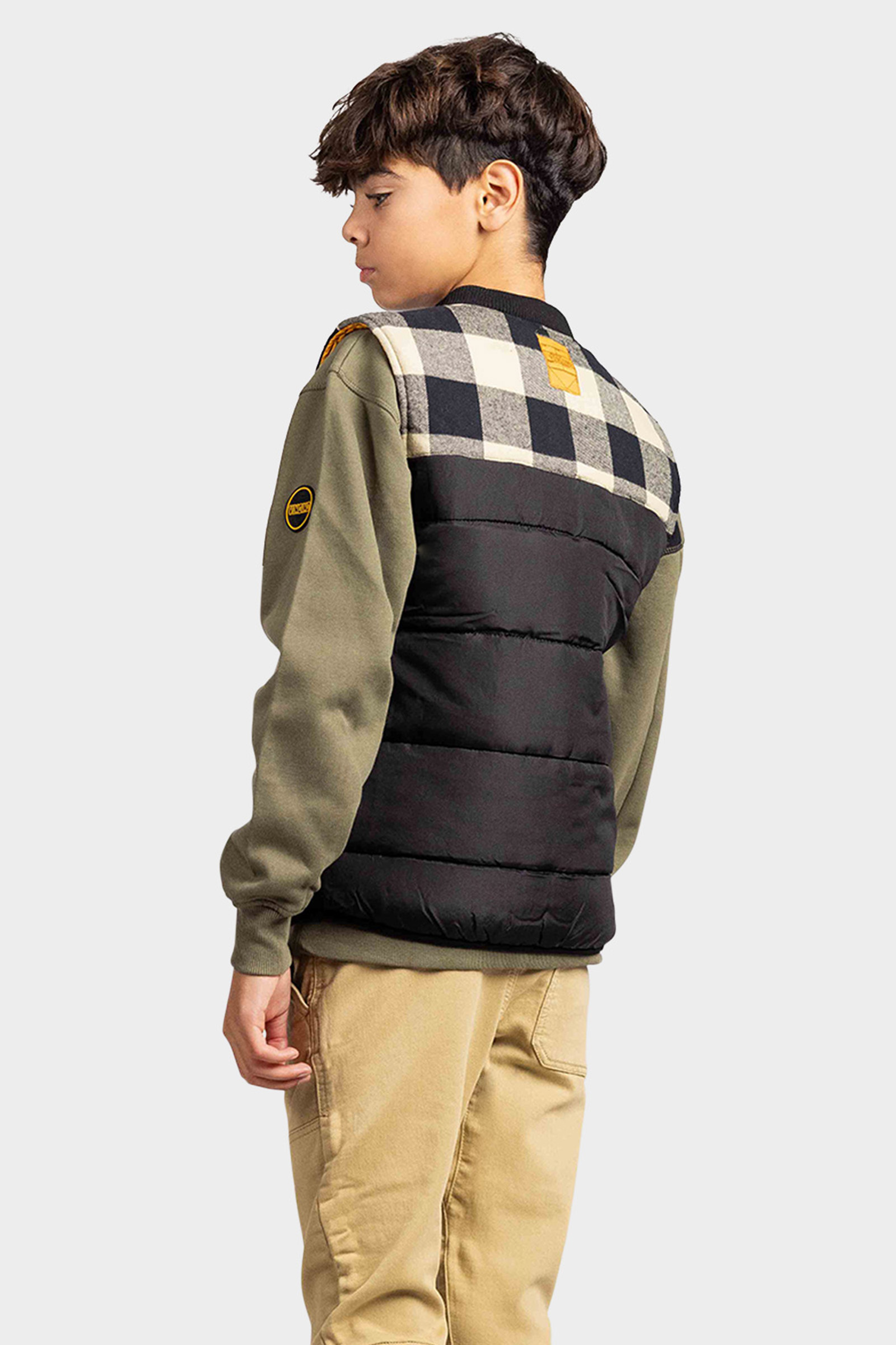Vingino Tody Bodywarmer Kids Zwart