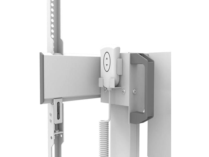 NEOMOUNTS TV-Trolley FL55-875WH1 Weiss Motorisierter Bodenständer für 37-100