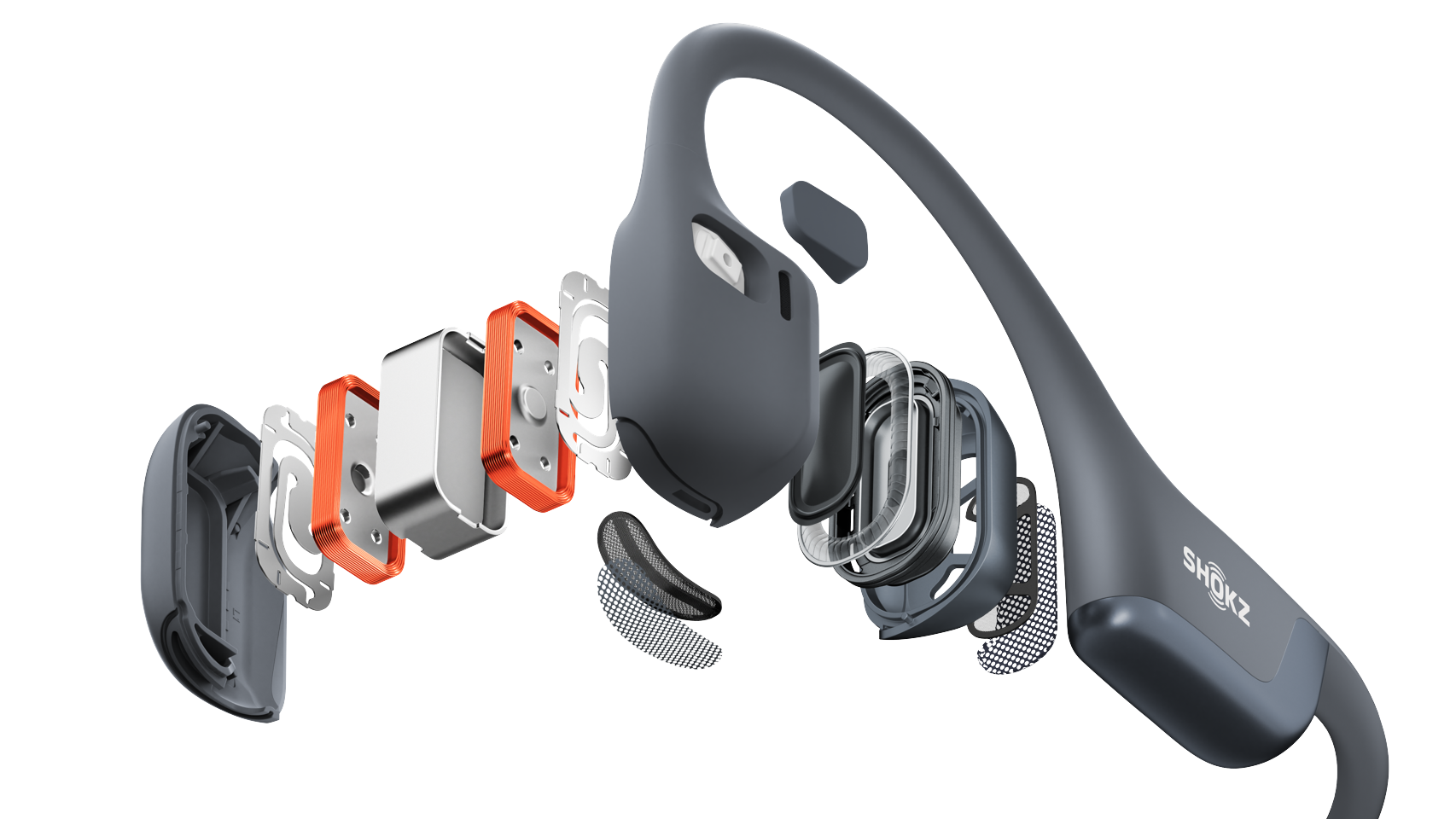 Shokz - OpenRun Pro2 Mini, Sort - Bone Conduction Headset