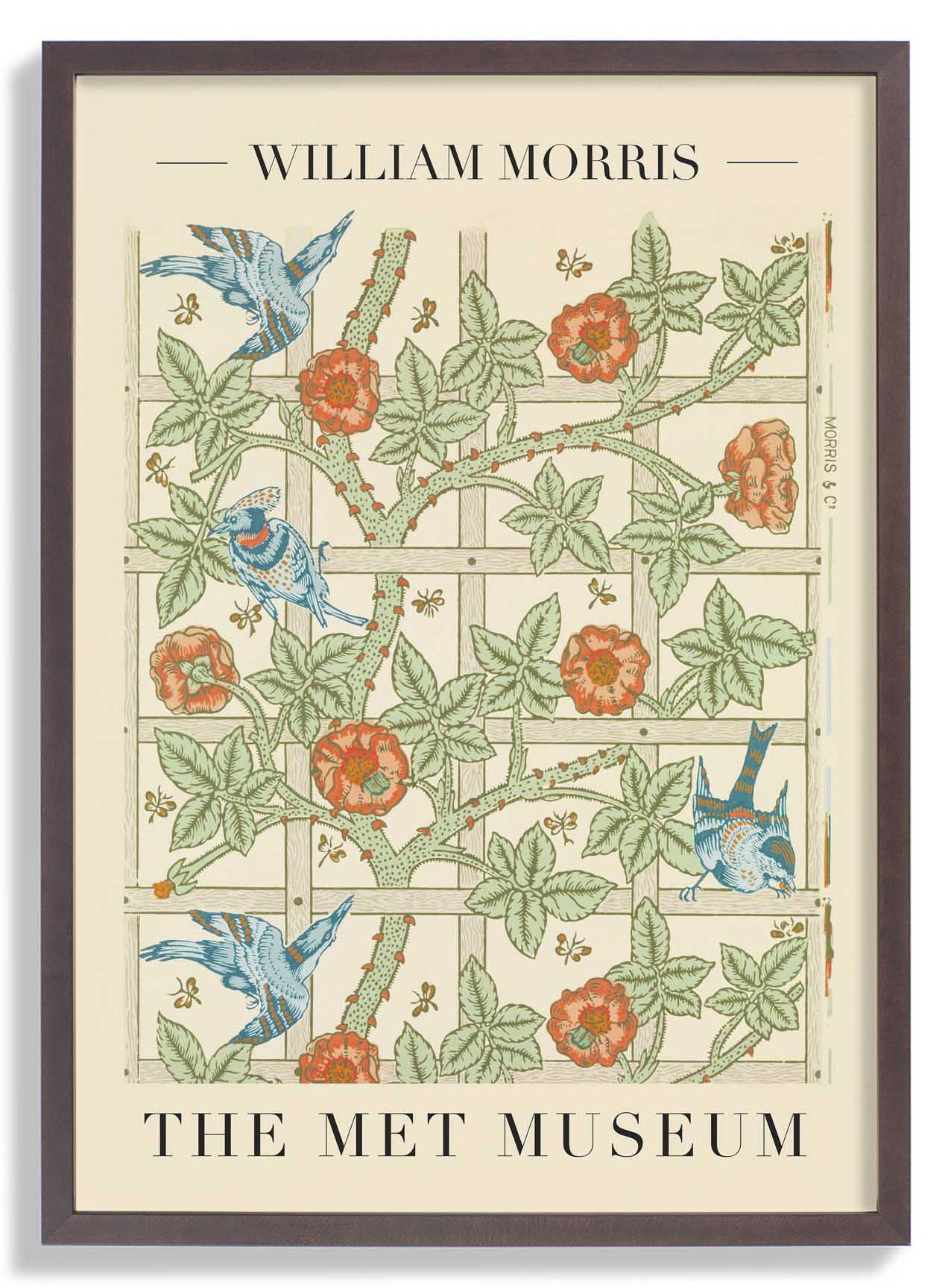 William Morris Trellis Kunstausstellung