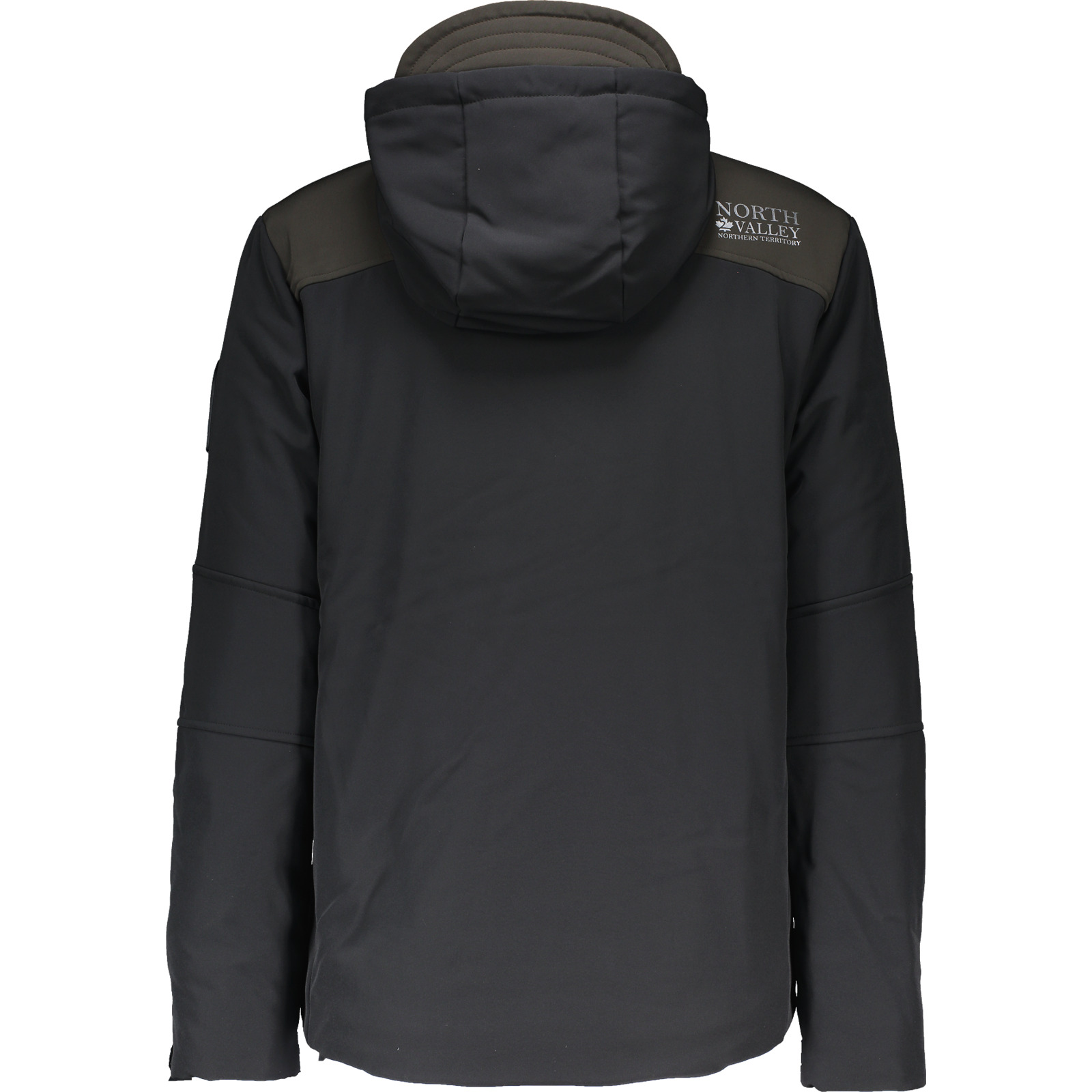North Valley Herren-Softshelljacke Lillo S, dunkelgrau