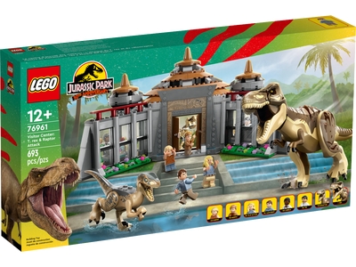 LEGO Bezoekerscentrum: T. rex & raptor aanval (76961)