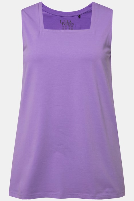 Longtop, Classic Fit, Carree-Ausschnitt, ärmellos