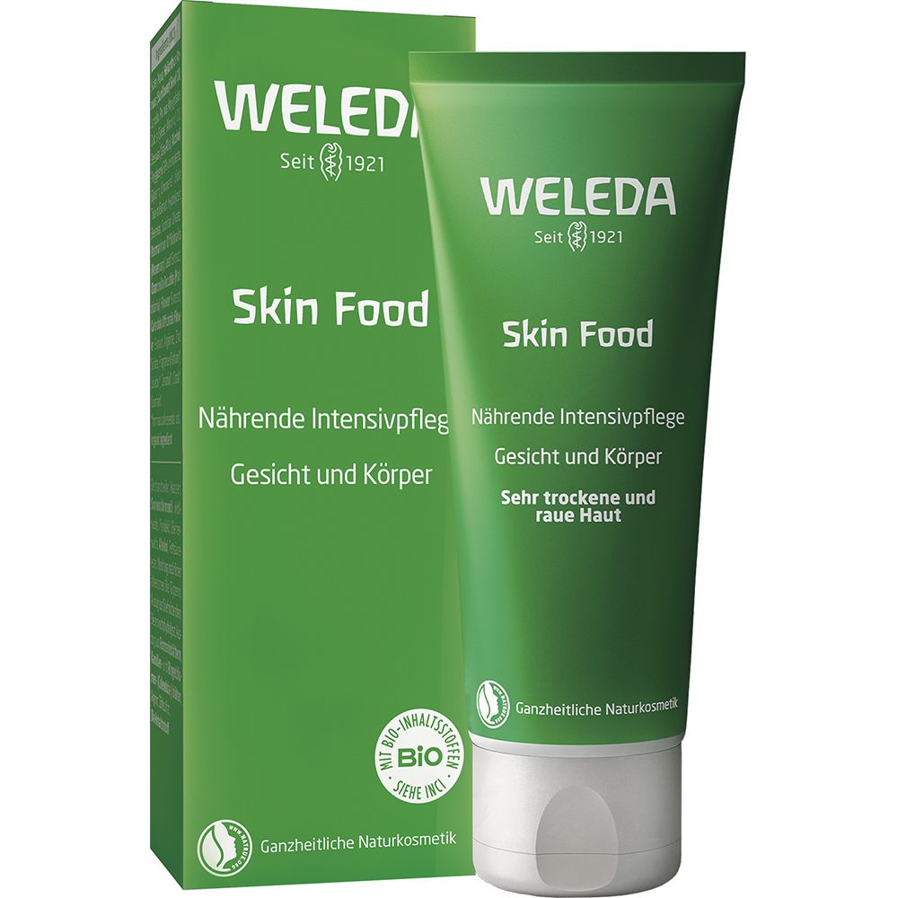Weleda Skin Food - intensive Pflegecreme für Gesicht und Körper, für trockene, raue und spröde Haut
