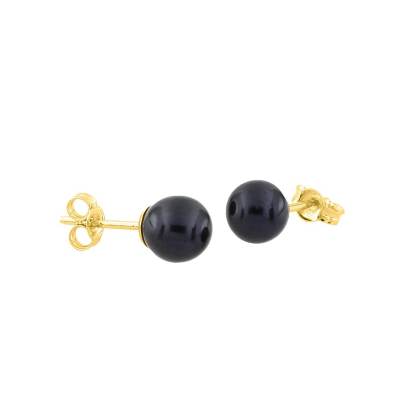 Boucles d'oreilles femme - perle - Or 18 Carats
