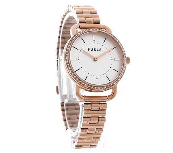 Furla Ladies Furla New Sleek Rose Watch WW00021015L3