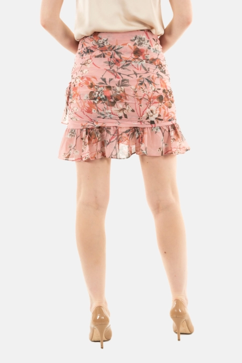 Jupe guess jeans vanessa p6bq eucalyptus floral pr