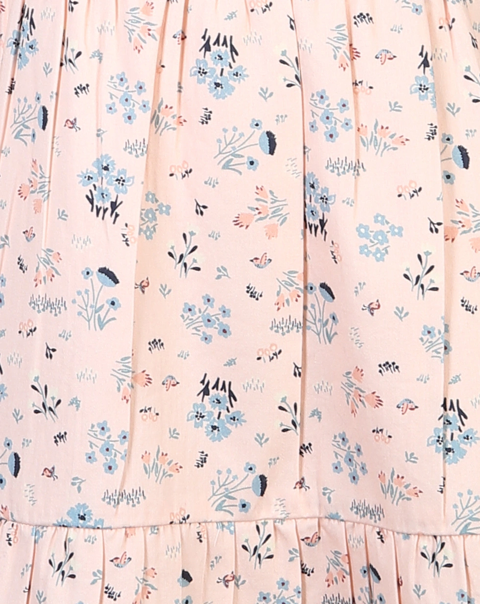 Langarmkleid BIRD'S TWITTERING FLOWER